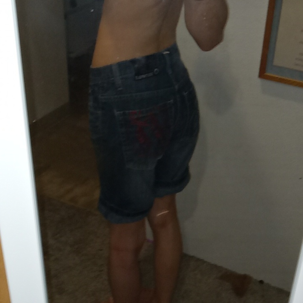 AUTHENTIC 2000s Southpole Jean shorts!!